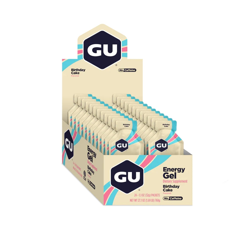GU Energy Gel Birthday Cake