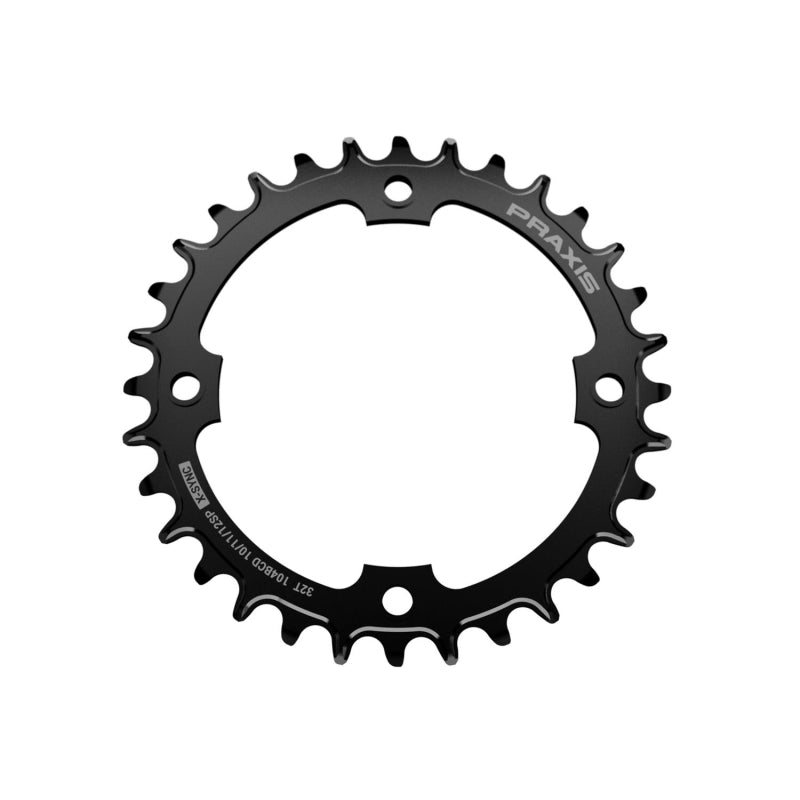 Praxis 34T Steel 104BCD E-ring Narrow Wide 10/11/12SP (M8 Threaded)
