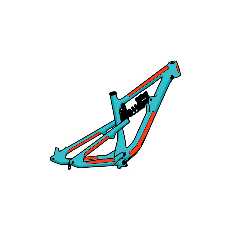 Ride Wrap Essential Protection - Mtb Frame Kit Matte