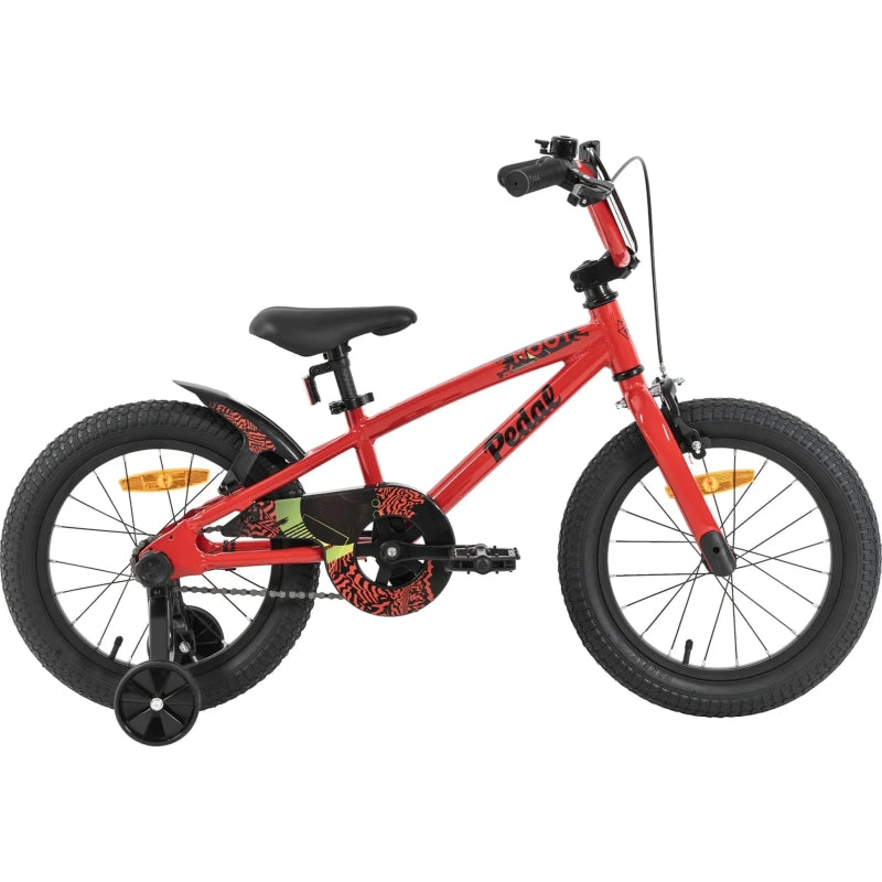Pedal Bikes Hoot Alloy 16INCH Kids Bike Red/black