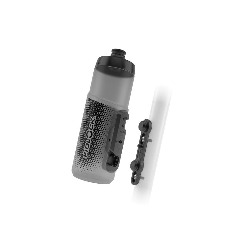 Fidlock Bottle 600ML + Bike Base Inc Cageless Magnetic-mechanical Mounting System For Bike Frames -