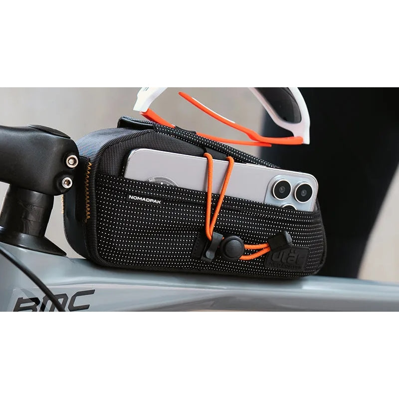 Ulac Top Tube Bag Neo Porter Trekking Verve Bolt-on With Magnetic Flap 0.9L - Noir