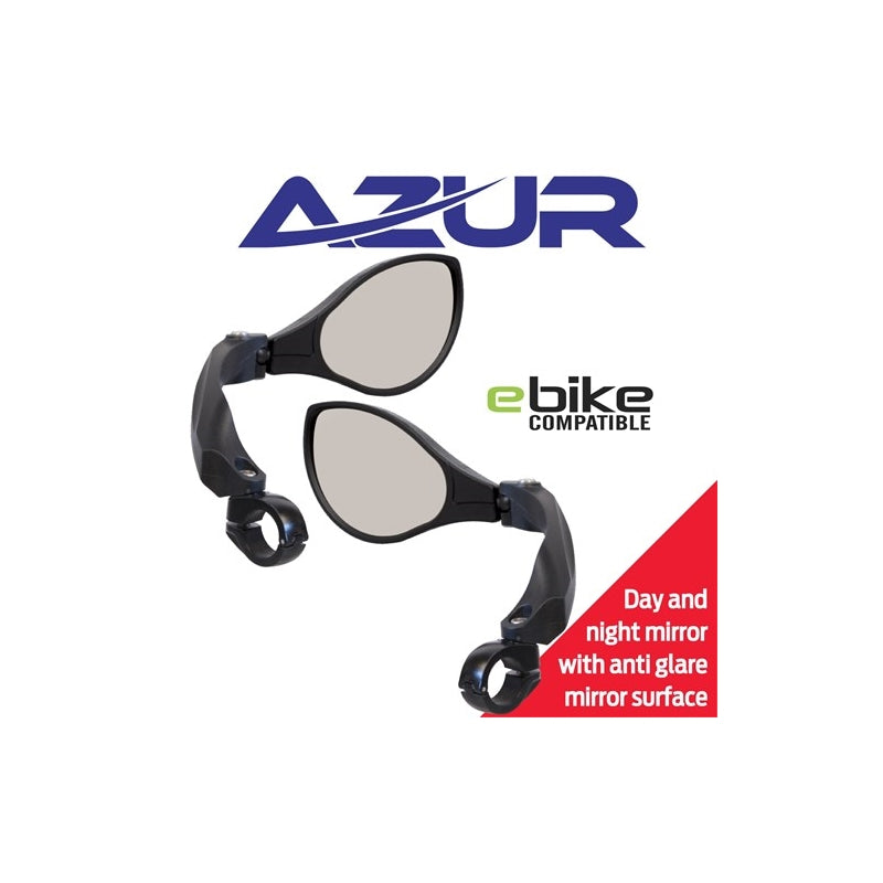 Azur Optic Mirror Left/right Anti Glare E-bike