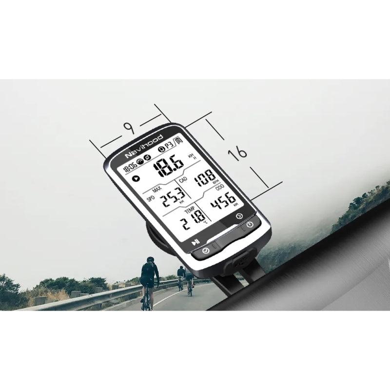 Navihood L4 Gps Bike Computer 2.3INCH Screen