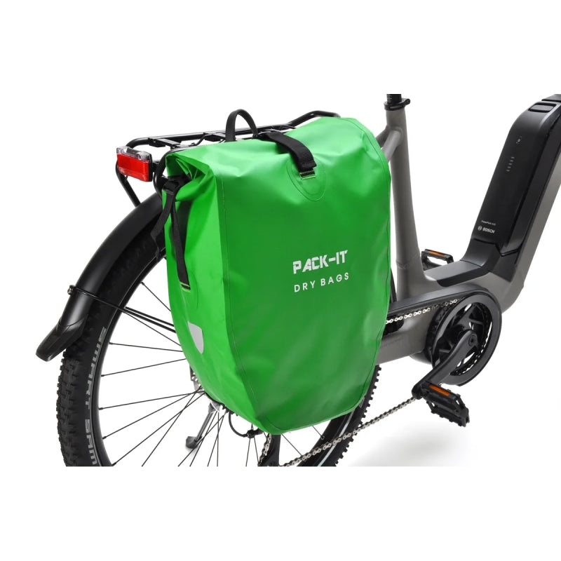 Ulac Pack-it Pannier Bag Waterproof Drybag 25L Green