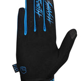 Fist Fluro Blue Stocker Glove