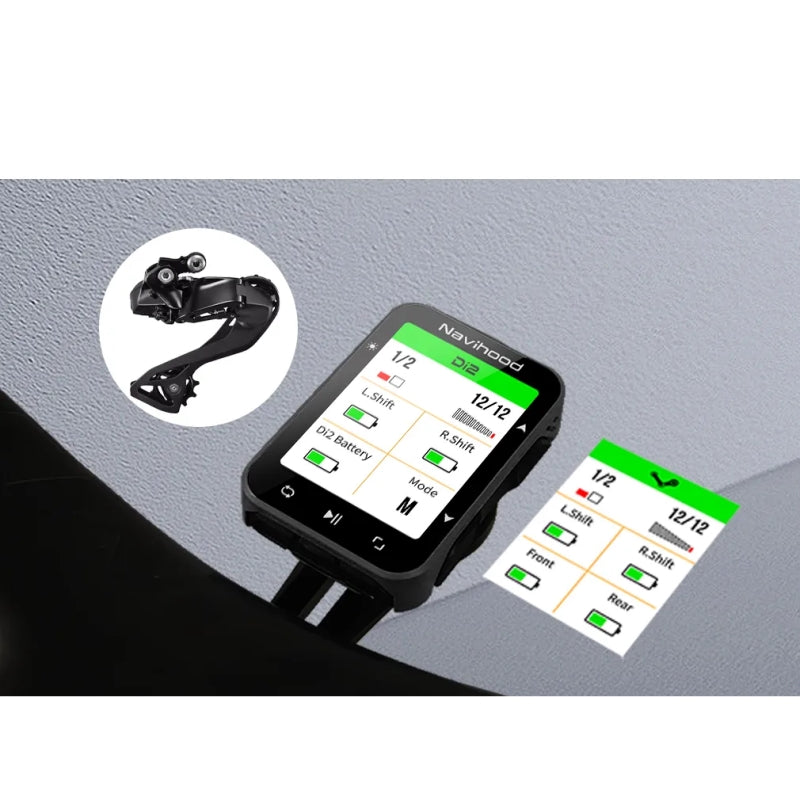 Navihood L2 Gps Bike Computer 2.4INCH Colour Screen