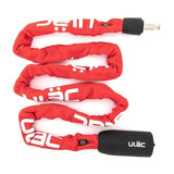 Ulac Lock Eurostile Chain Hardened Steel Key 5MM X 100CM