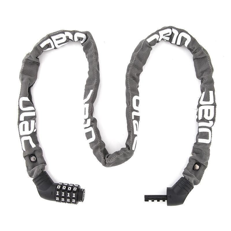 Ulac Lock Street Fighter Chain Hardened Steel Combo 5MM X 100CM